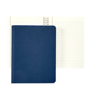 Leather Refillable Notebook 9" Bright