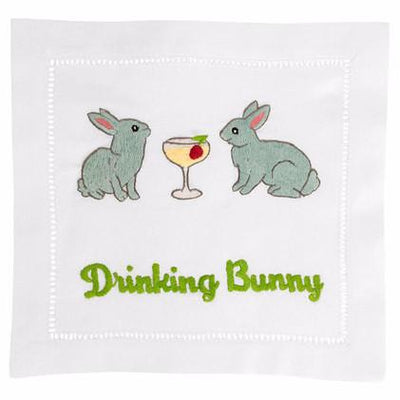 Bunny Linen Coaster