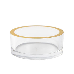 Clear Lucite Coaster Holder