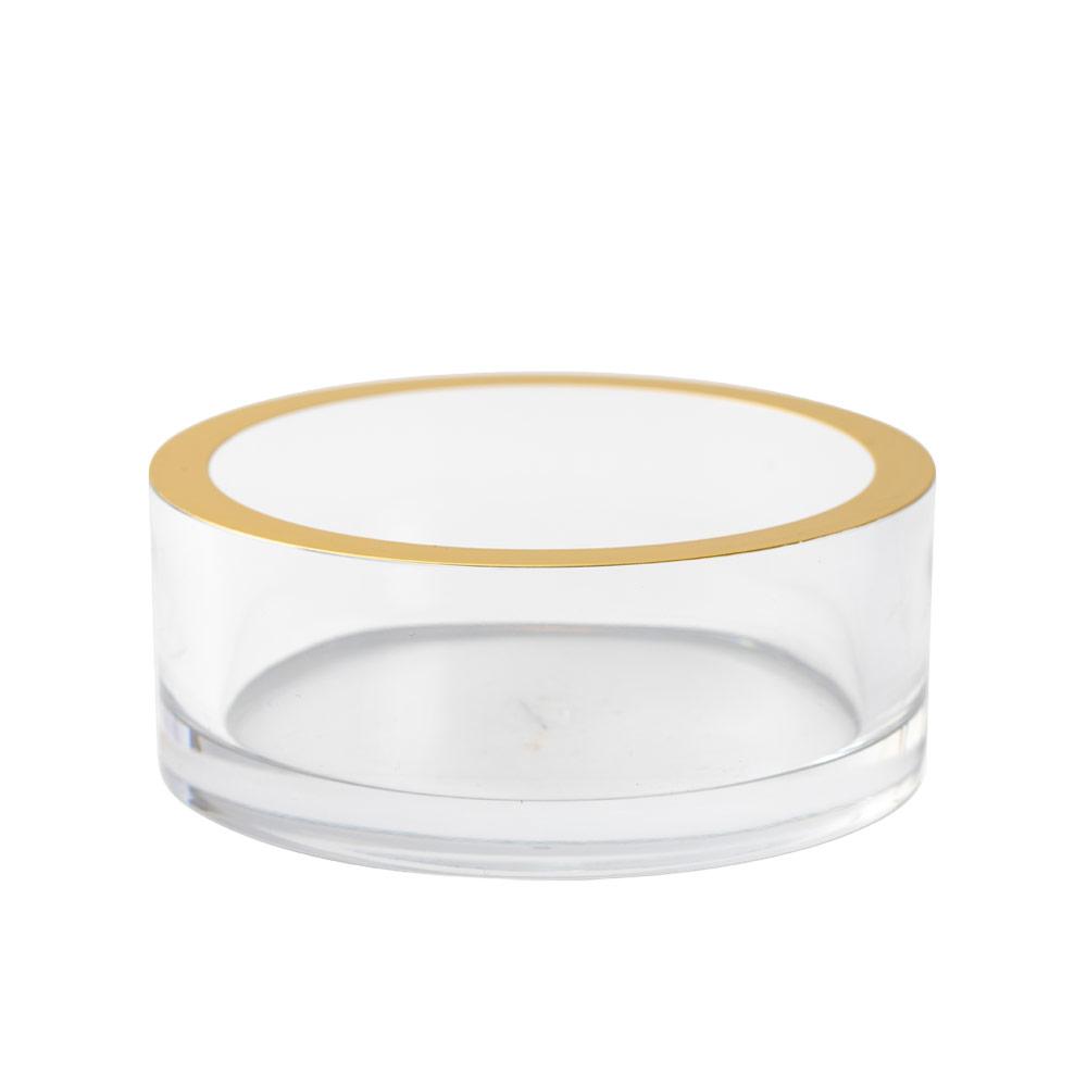 Clear Lucite Coaster Holder