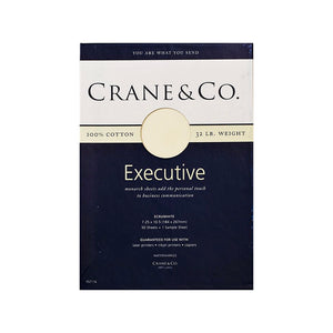 Crane Ecru Ivory Executive lettersheet Business Stationery Stationary