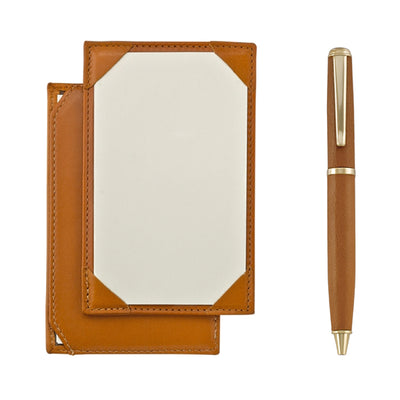 Leather Jotter Note and Pen Set Gifts for Him for Her Shop Small Charlotte