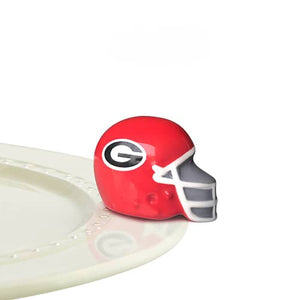 Georgia Football Helmet Ceramic Mini Nora Fleming Attachment Charlotte Shop Small