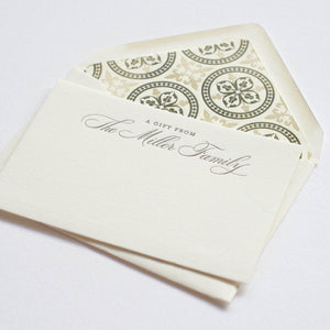 Letterpress Notecard Correspondence Stationery Stationary Shop Small Local Charlotte Gifting