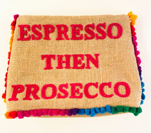 Espresso Then Prosecco Clutch