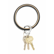 Load image into Gallery viewer, Leather Wristlet Keyring Charlotte