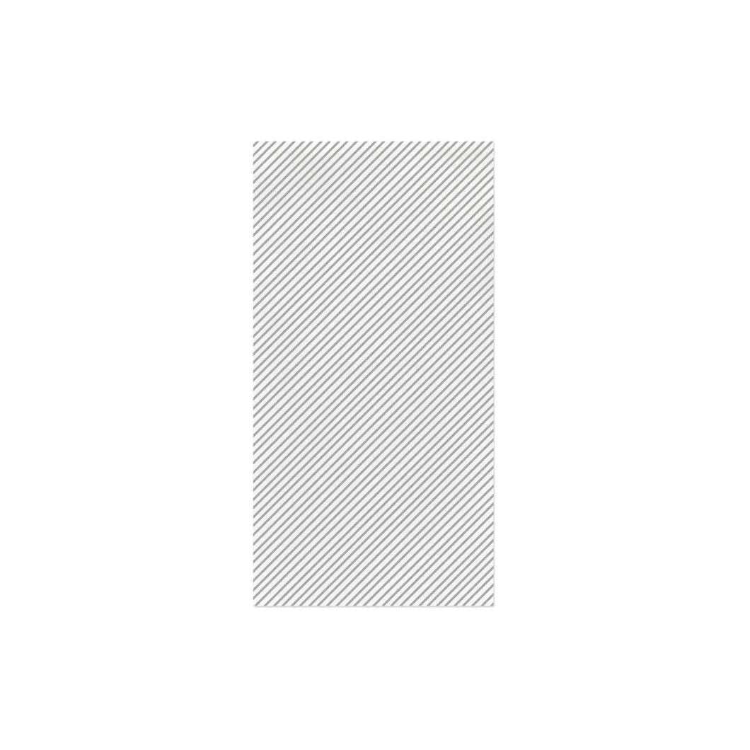 Papersoft Guest Towels Seersucker Light Gray