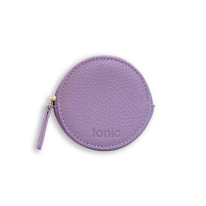 LIlac coin purse. Shop gifts are paper twist in charlotte