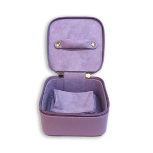 Jewelry Cube Purple Zippered Gifts for Her