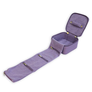 Jewelry Cube Purple Zippered Gifts for Her