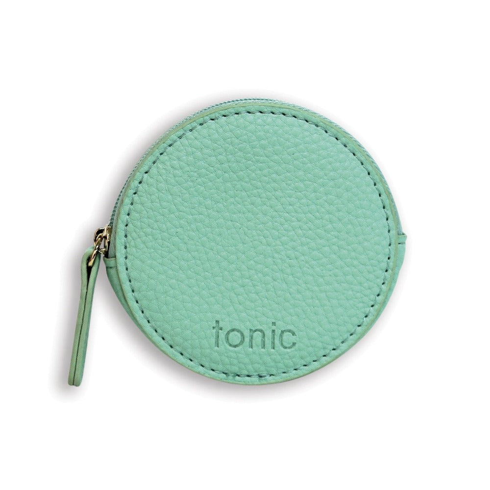 Mint green coin purse. Shop gifts at paper twist in charlotte