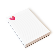 Load image into Gallery viewer, Personalized Stationery Stationary Notepad Desk Accessories Heart Love Shop Small Local Charlotte