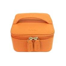 Load image into Gallery viewer, Jewelry Cube Orange Zippered Gifts for Her