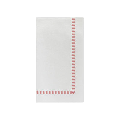 Papersoft Guest Towels Fringe Red