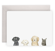 Load image into Gallery viewer, Dog Notes Stationery Stationary Children Kids Thank You Correspondence Shop Small Charlotte