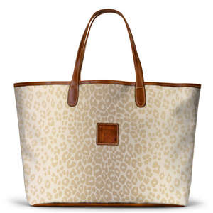 Leather Tote Bag Purse Travel Gifts for Her Personalized Animal Print Shop Small Local Dallas Charlotte