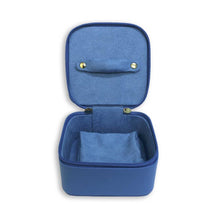 Load image into Gallery viewer, Jewelry Cube Blue Zippered Gifts for Her