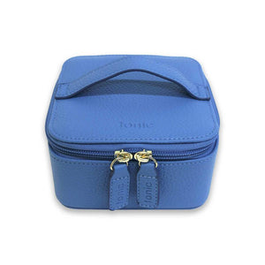 Jewelry Cube Blue Zippered Gifts for Her