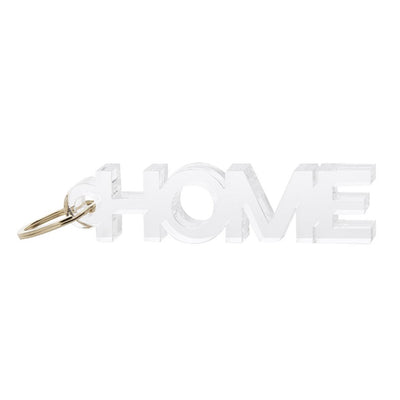 Acrylic Word Keychain Home