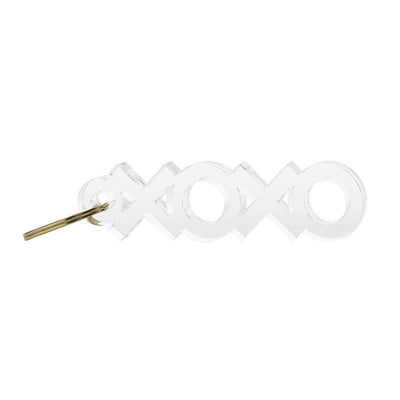 Acrylic Word Keychain XOXO