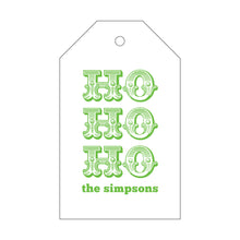Load image into Gallery viewer, Letterpress Gift Tag Holiday 25