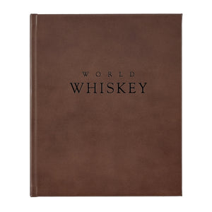 World Whiskey Leather Cocktail Book Gifts for Him Paper Twist Charlotte