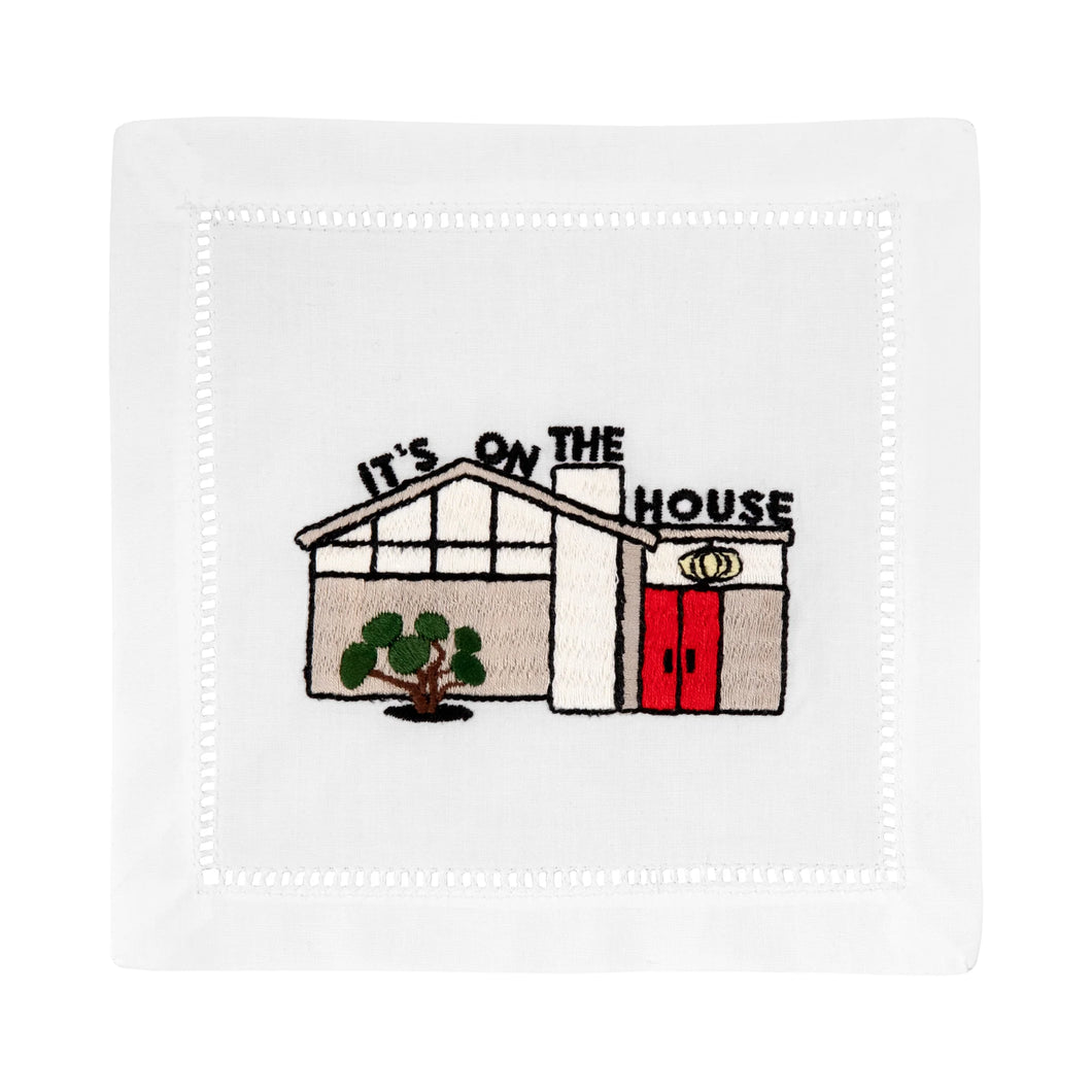 Cocktail Napkin On the House