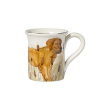 Load image into Gallery viewer, Wildlife Dog Duck Pheasant Painted Coffee Cups Shop entertaining and home at paper twist in charlotte