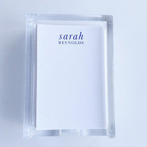 Acrylic Notecard Set