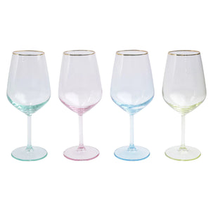 Rainbow Wine Glasses