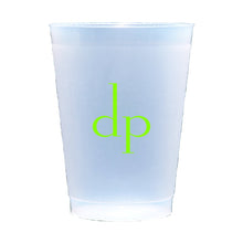 Load image into Gallery viewer, Personalized Reusable Plastic Cup Monogram Party