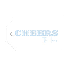 Load image into Gallery viewer, Letterpress Gift Tag Cheers 8
